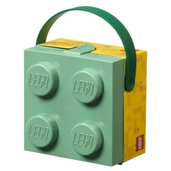 Boks med håndtak grønn