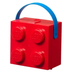 Boks med håndtak rød