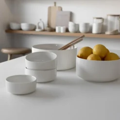 Bolle stor 25x11 cm hvit