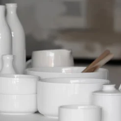 Bolle stor 25x11 cm hvit