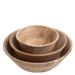 Bollesett akasietre 3 stk medium