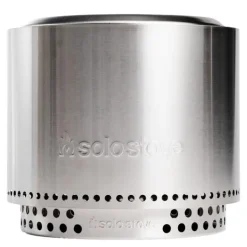 Bonfire + stand 2.0 bålpanne 49,5x44,5 cm silver