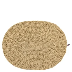 Bordbrikke oval 35x45 cm strå