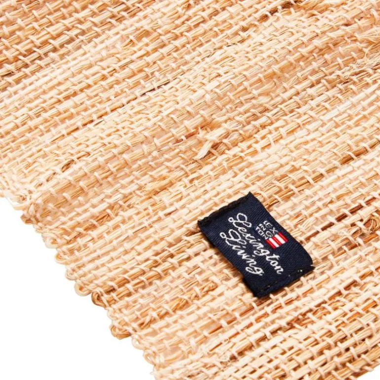 Bordbrikke 36x50 cm håndvevet hamp