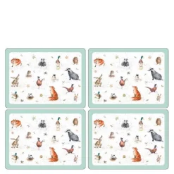 Bordunderlag 40x30 cm 4 stk