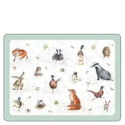 Bordunderlag 40x30 cm 4 stk