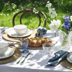 Boston hvitvinsglass 23 cl blå