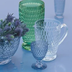 Boston hvitvinsglass 23 cl blå