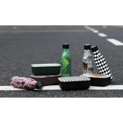 Bottle Up Design termoflaske 0,5L svart/hvit/rutete