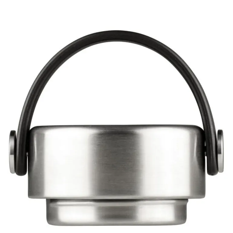 Bottle Up kork med hempe svart/stål til flaske 1L