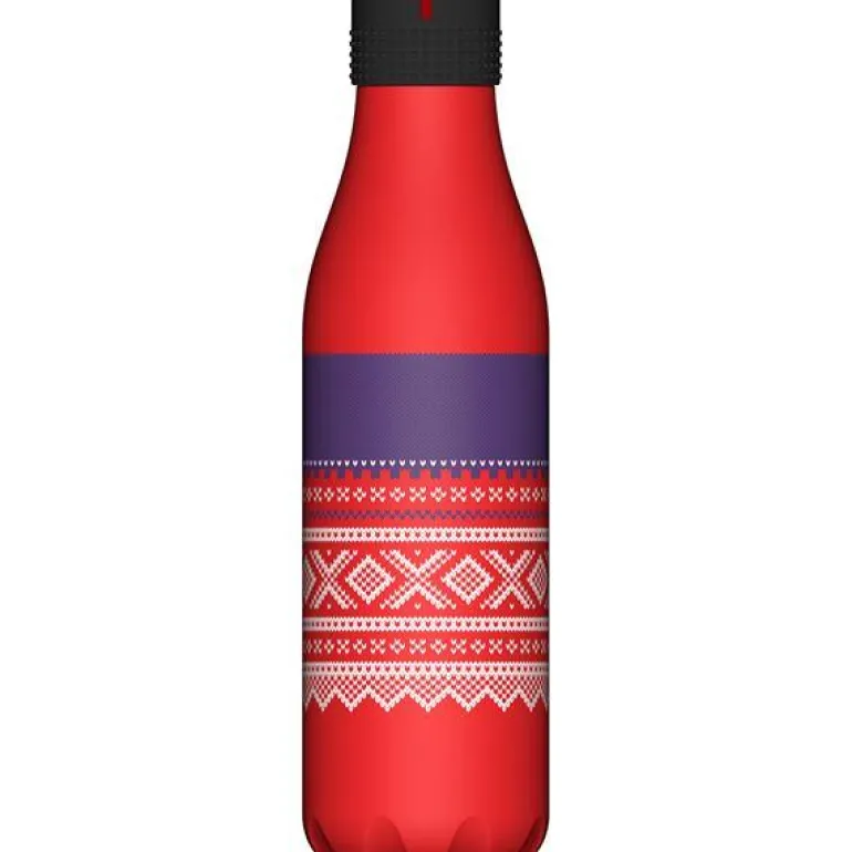 Bottle Up Marius termoflaske 0,5L rød/blå/hvit