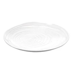 Boulogne tallerken flat 21 cm hvit