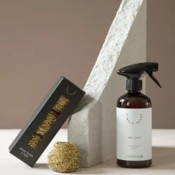 Brass oppvaskskrubb 7 cm 3 stk messing