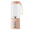 Bærbar blender 0,53 L rosa