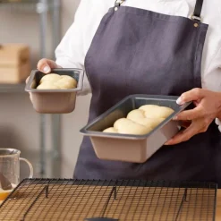 Brødform 25 cm stål latte