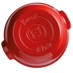 Brødform oval 32,5x29,5 cm 5,2L rød