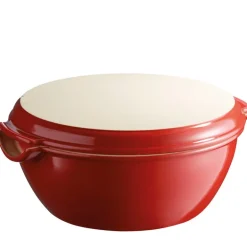 Brødform oval 32,5x29,5 cm 5,2L rød