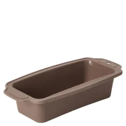 Brødform silikon med stålkant 27,7 cm brun