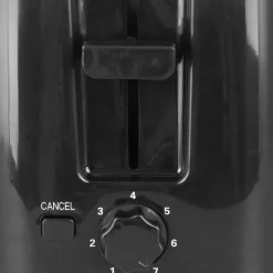 Brødrister 2 skiver 700W svart