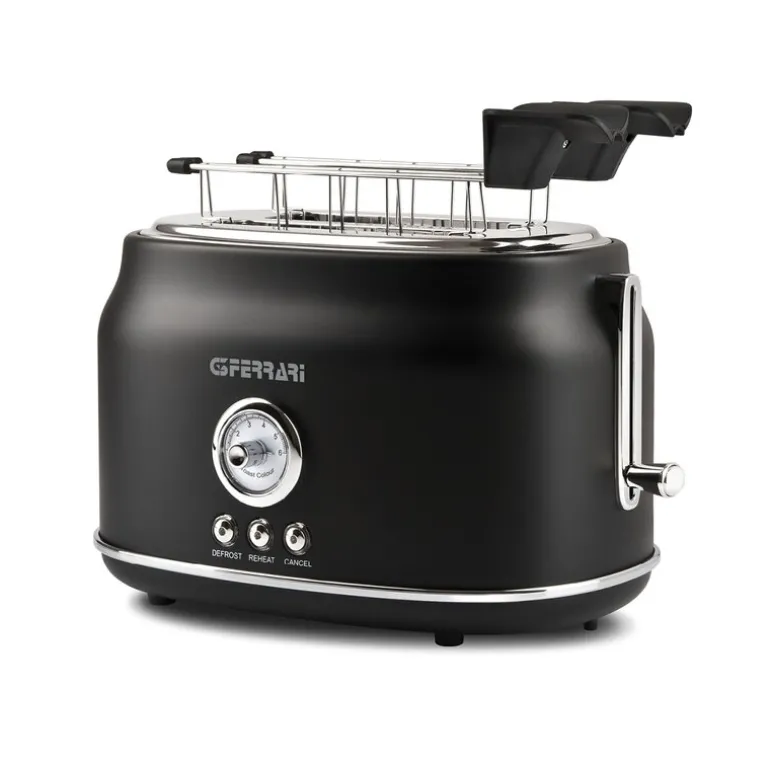 Brødrister artista 2 skiver svart