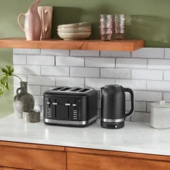 Brødrister 5KMT4109EBM 4 skiver brede spor matt svart