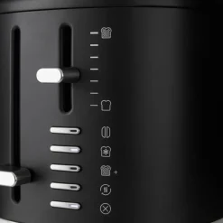 Brødrister 5KMT4109EBM 4 skiver brede spor matt svart