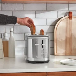 Brødrister 5KMT2109ESX 2 skiver brede spor rustfritt stål