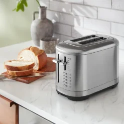 Brødrister 5KMT2109ESX 2 skiver brede spor rustfritt stål