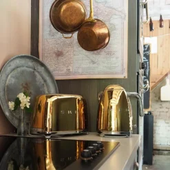 Brødrister TSF01 2 skiver gull