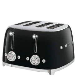 Brødrister TSF03 4 skiver kvadratisk svart