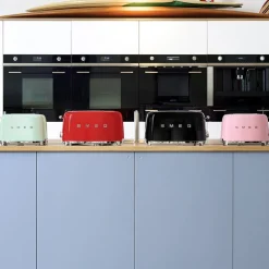 Brødrister TSF02 4 skiver rød