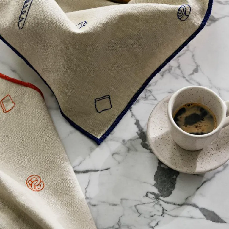 Bread tøyserviett 45x45 cm pumpkin orange