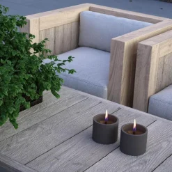 Breeze lykt 8 2 stk svart