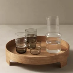 Bridge brett 9,5x42x42 cm eik