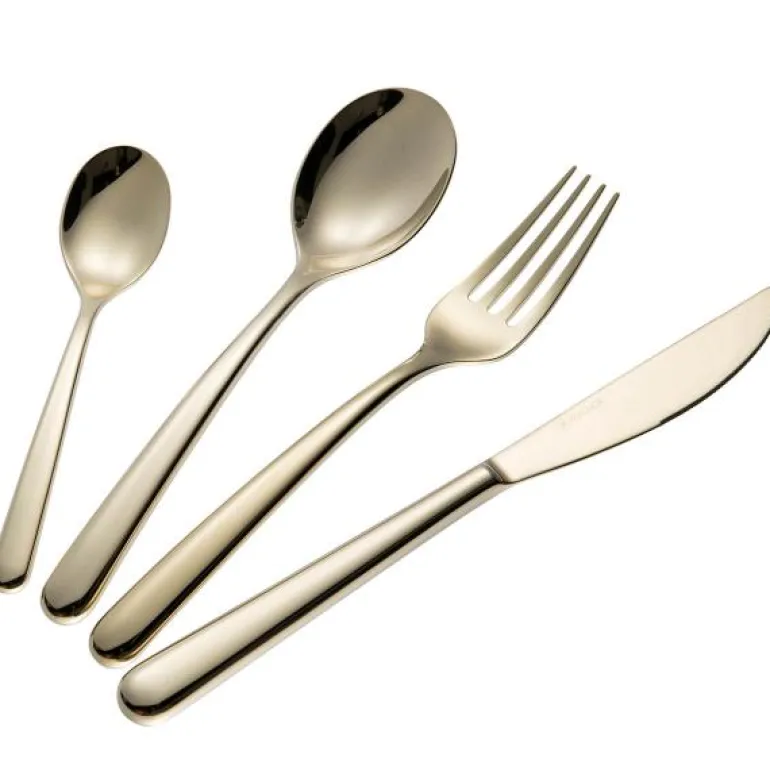 Bright bestikksett 24 deler gull