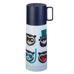 Brillebjørn termos 350 ml lyseblå