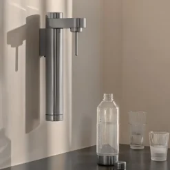 Brus kullsyremaskin vegghengt 42 cm stål