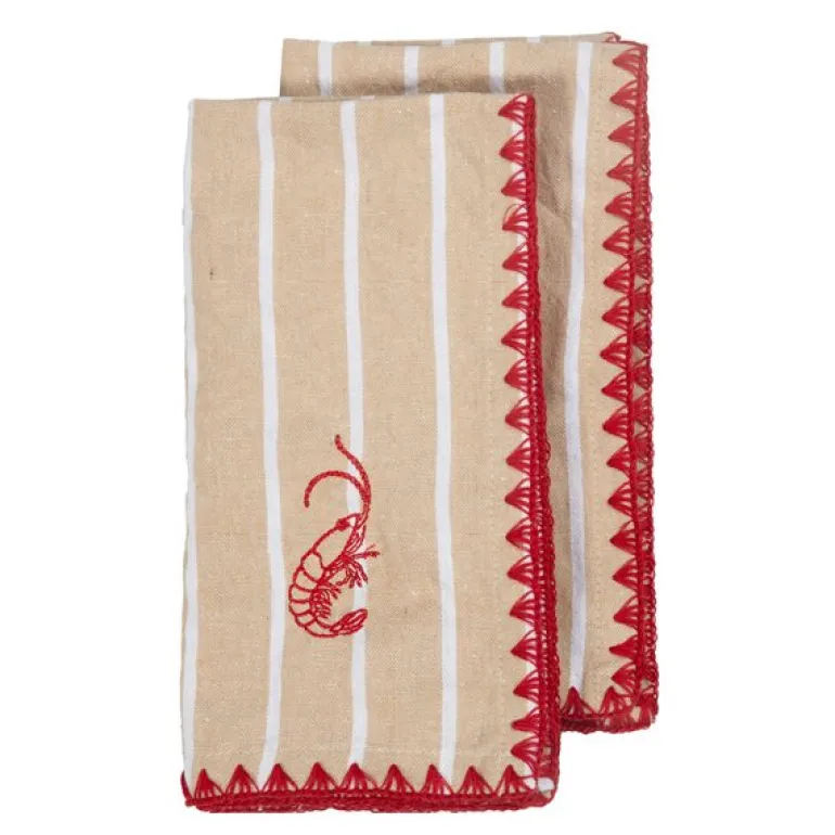 Bubba kjøkkenhåndkle 2 stk beige