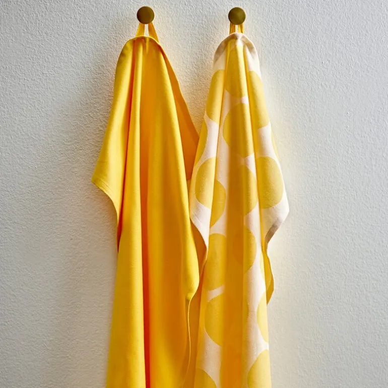 Bubbles kjøkkenhåndkle 50x70 cm 2 stk yellow