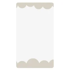 Bubbly speil 40x70 cm lite beige