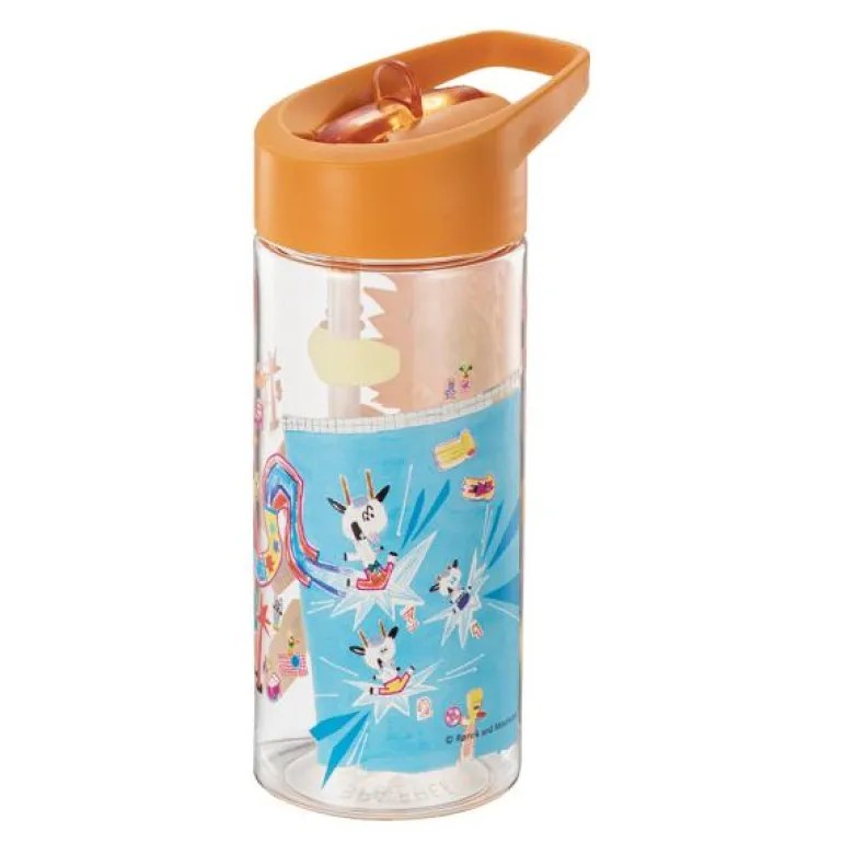 Bukkene Bruse drikkeflaske 35 cl tegneserie oransje