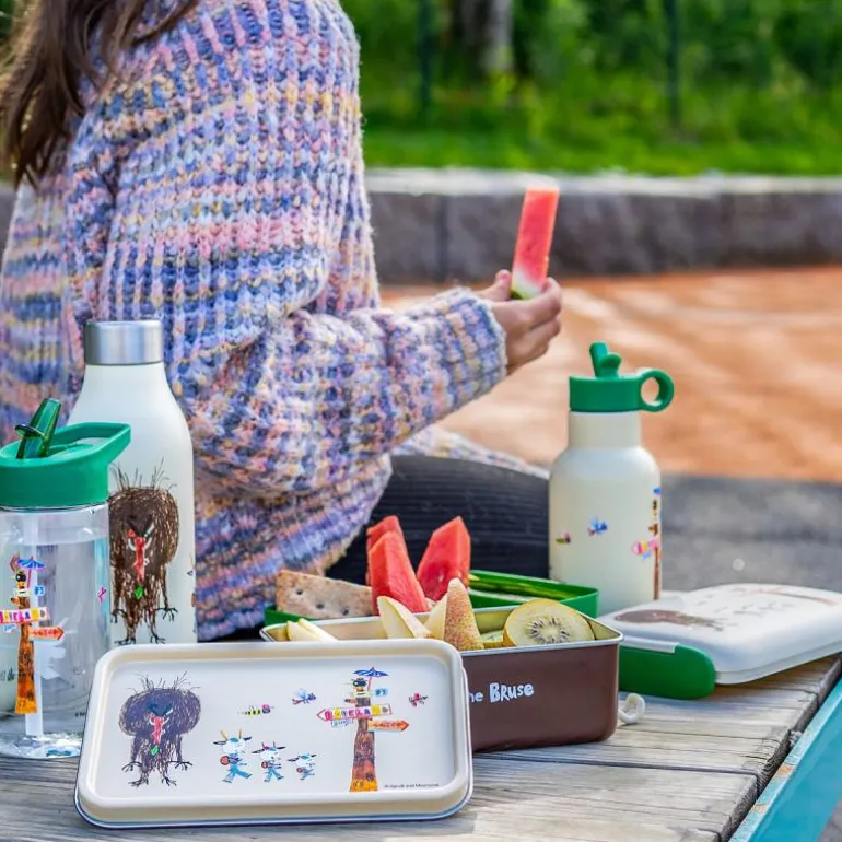 Bukkene Bruse drikkeflaske 35 cl barn krem