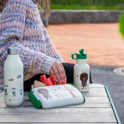 Bukkene Bruse lunsjboks 0,6L motiver grønn