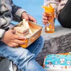 Bukkene Bruse matboks 1L oransje/multi