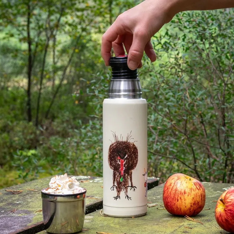 Bukkene Bruse termos 0,5L krem/multi