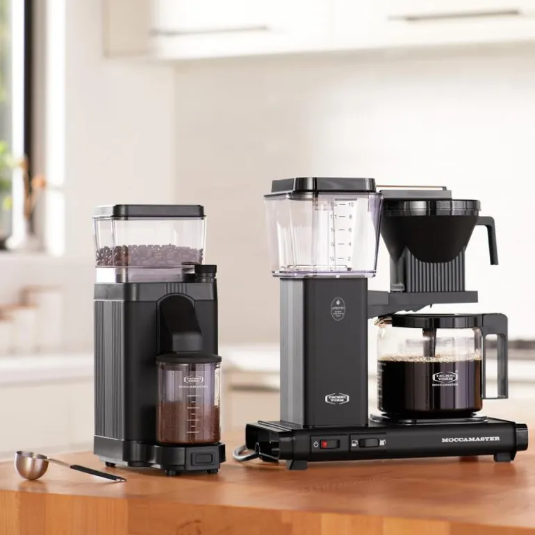 Burr kaffekvern KM5 matt svart