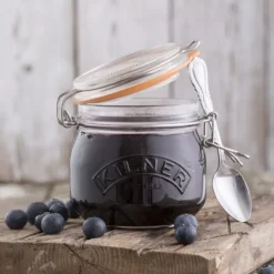 Bygel oppbevaringsglass 0,5L hengslet lokk