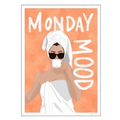 ByKammille poster 50x70 cm monday mood
