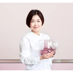 Cado vase H24 cm plomme