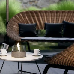 Café lykt 0,3L mørk grå